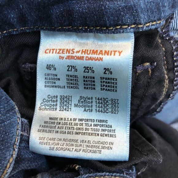 Citizens Of Humanity Skinny Denim Jeans - Women’s 25 - Picture 9 of 10